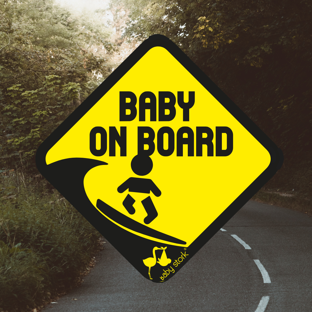 Sticker Vehículo Baby On Board (SURF)