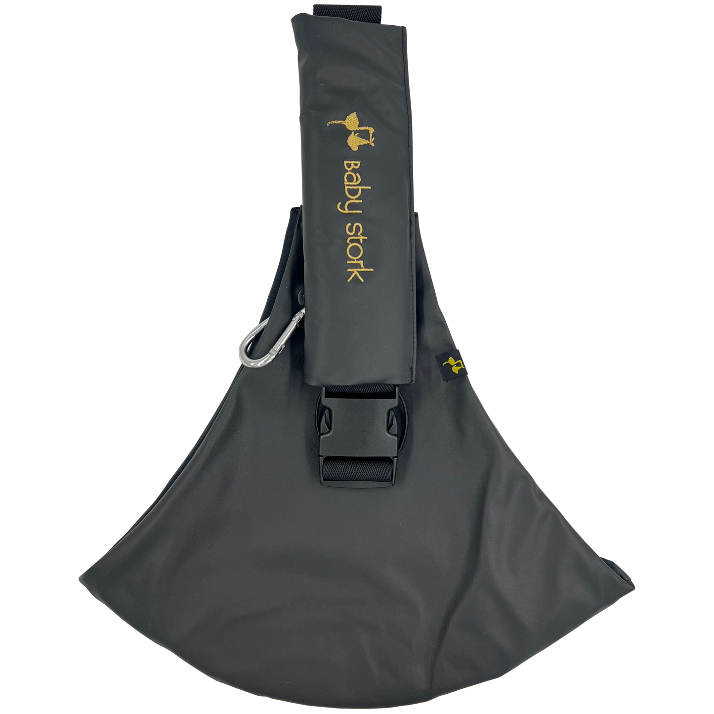 PortaBebé Cuerina Negro Opaco