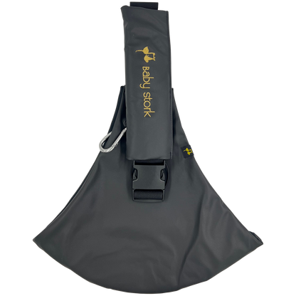 PortaBebé Cuerina Negro Opaco